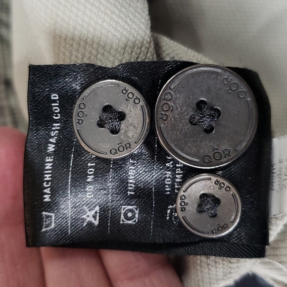 QOR Mens Performance Tan Chino Pants - Picture 7 of 7